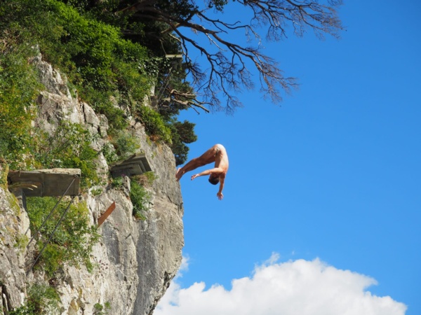 Turmspring-Training im Joggeli